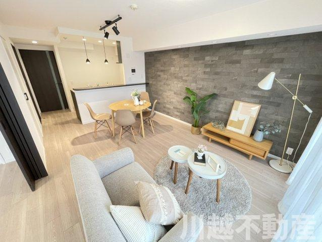 南向き住居　陽当たり・眺望良好！！の居間・リビング|買主様を支えるプロがいる