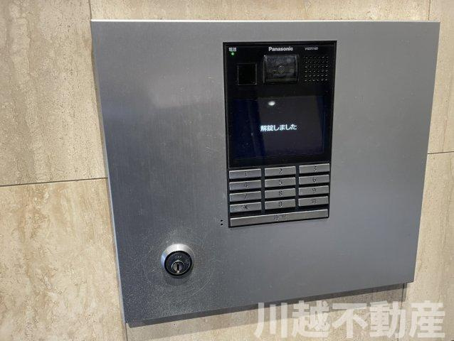 南向き住居　陽当たり・眺望良好！！の防犯設備|水曜のみ定休日です