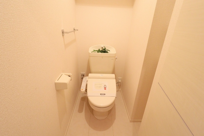 AIRY HILLS（エアリー ヒルズ） D棟のトイレ|もちろん温水洗浄暖房便座です