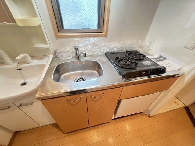 エステムコート神戸ハーバーランド前Ⅶレーベルのキッチン