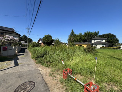 【前面道路含む現地写真】 | 笠間市南友部2DKS+3K中古住宅