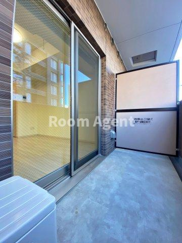 ディアレイシャス泉のバルコニー