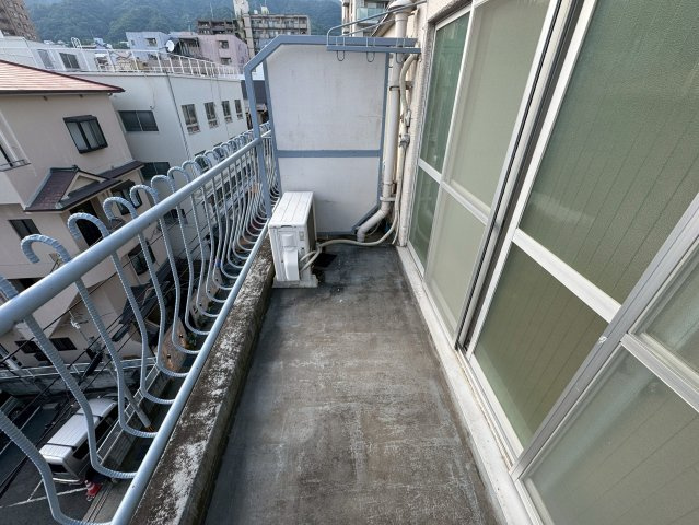 マヤコーポ西棟のバルコニー