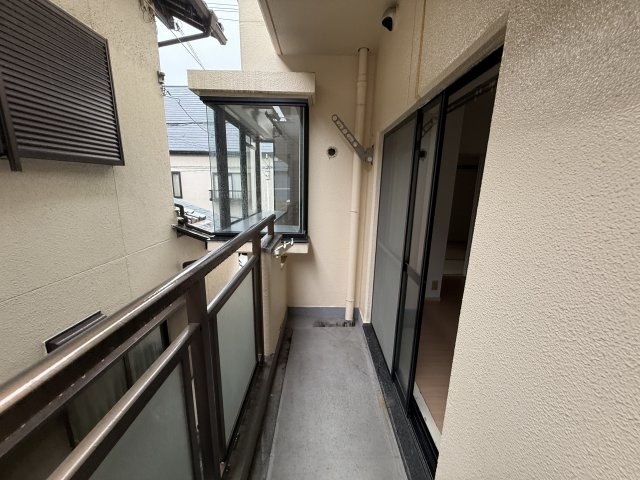 ハイムあいざわのバルコニー