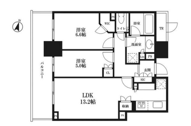 パークタワー西新宿の間取り