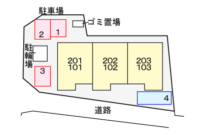 【区画図】 | ベル・ソレイユ