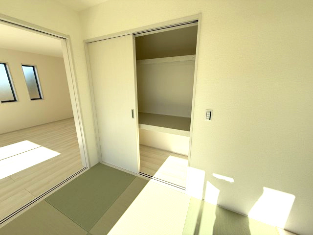 リーブルガーデンＳ第11　前橋市富士見町時沢　２号棟の収納|和室収納も充実♪