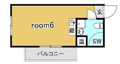 コスモピア東灘の間取り
