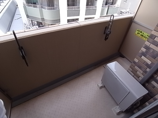 アスヴェルみなと元町OceanFrontのバルコニー