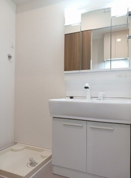 船橋市滝台２丁目のアパートの洗面所