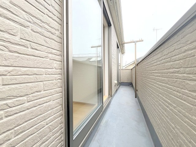青梅市今井1丁目　リフォーム住宅のバルコニー