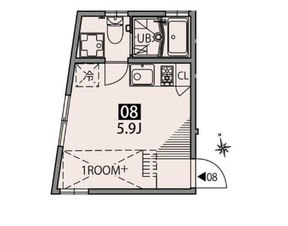 テラス上北沢の間取り