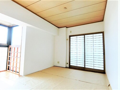 【その他】 | ライオンズマンション岡山医大東 | 和室（日焼け防止シート敷設）　※2025年4月撮影