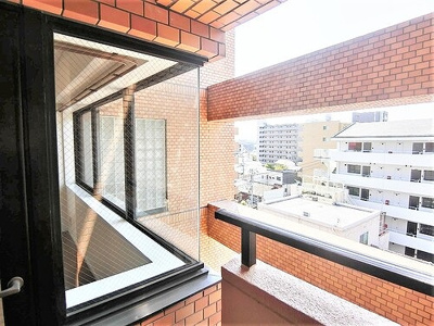 【その他】 | ライオンズマンション岡山医大東 | リビング側バルコニーからの眺望　※2021年9月撮影