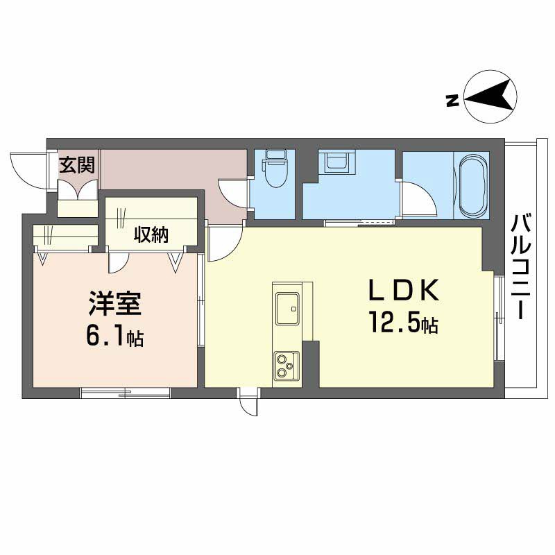 シャーメゾン雅の間取り