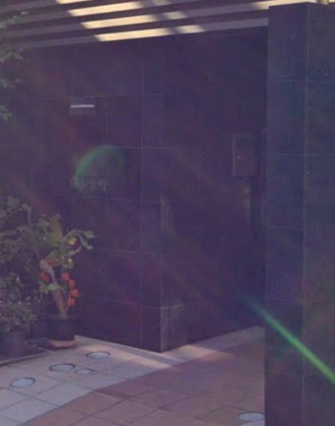 アウラ新御徒町のエントランス