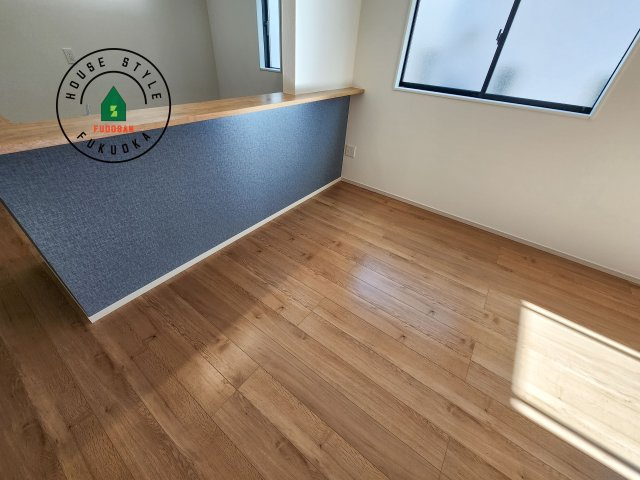 東区奈多2丁目第5-5棟（5号棟）の内観：施工例|キッチンから立ち込める香りが今日の料理を期待させます。