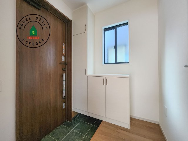 東区奈多2丁目第5-5棟（5号棟）の防犯設備|二重ロックでしっかり防犯対策ができます。