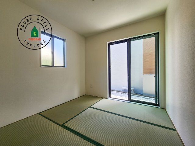 東区奈多2丁目第5-5棟（5号棟）の内観：施工例|柔らかい畳が心地よい和室