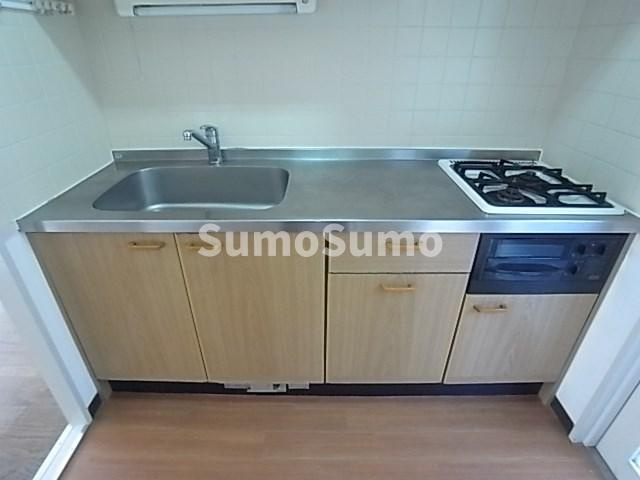 プレシードB棟のキッチン