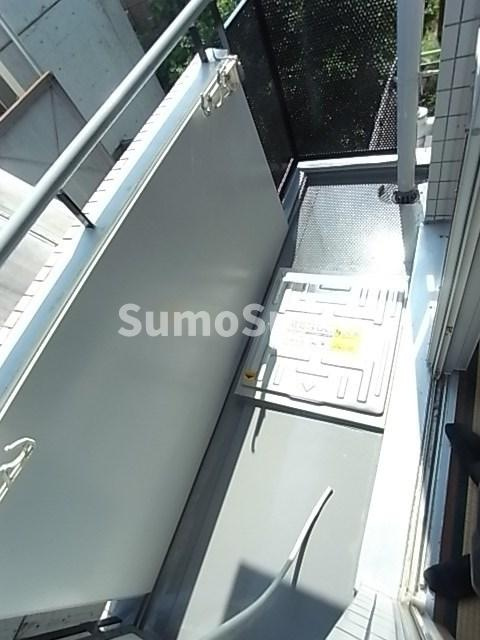 プレシードB棟のバルコニー