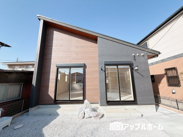 行田市桜町1丁目　平屋新築戸建　の外観|◆外観写真◆スタイリッシュな外観が目を引くお洒落ハウス！ぜひ一度内覧へお越しください！物件の魅力沢山お伝えします！いつでもお気軽にお問合せOKです！TEL「0120-466263」