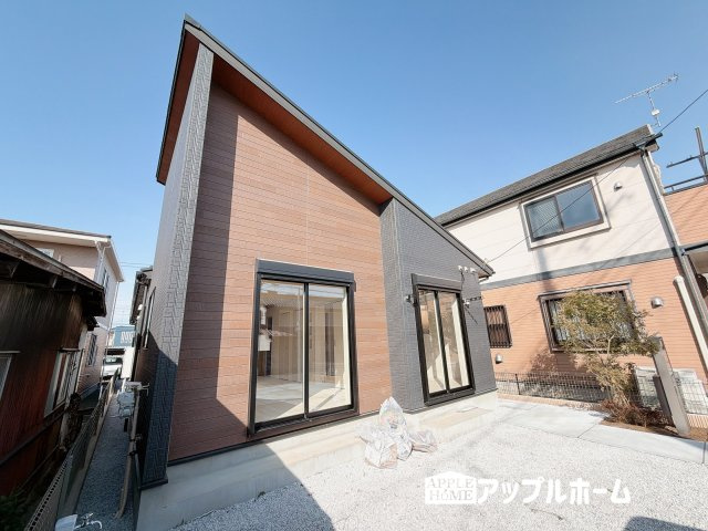 行田市桜町1丁目　平屋新築戸建　の前面道路含む現地写真|ぜひ現地にて、実際の建物・街並み・日当たり等ご確認下さい♪お問い合わせはお気軽に☆　TEL「0120-466263」