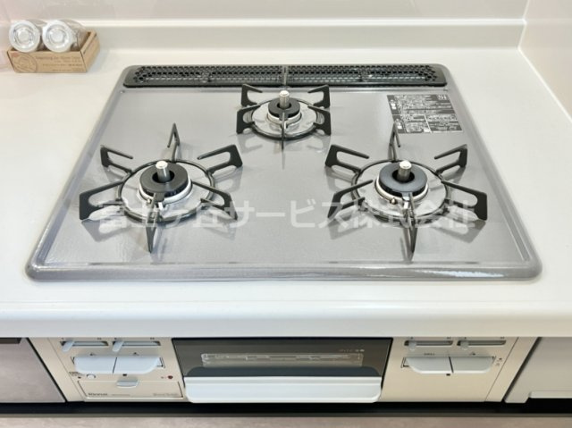 【その他】 | 田方郡函南町仁田  新築一戸建て A号棟 | 3口コンロです