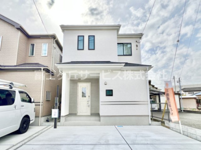 【外観】 | 田方郡函南町仁田  新築一戸建て A号棟 | 落ち着いた雰囲気の外観です