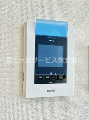 【セキュリティ】 | 田方郡函南町仁田  新築一戸建て A号棟 | TVモニター付きインターフォンです