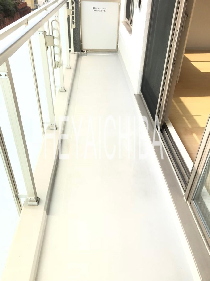 千代田区外神田３丁目の賃貸マンションのバルコニー