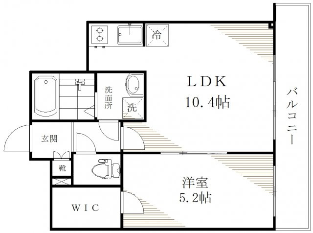 千代田区外神田３丁目の賃貸マンションの間取り