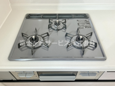 【その他】 | 沼津市大岡 5期  新築一戸建て C号棟 | 3口コンロです