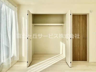 【収納】 | 沼津市大岡 5期  新築一戸建て C号棟 | 寝室の収納です