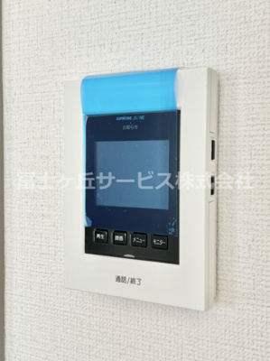 【セキュリティ】 | 沼津市大岡 5期  新築一戸建て D号棟 | TVモニター付きインターフォンです