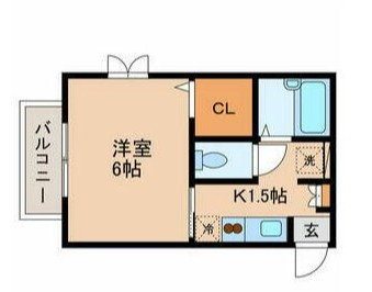 ピアーナの間取り
