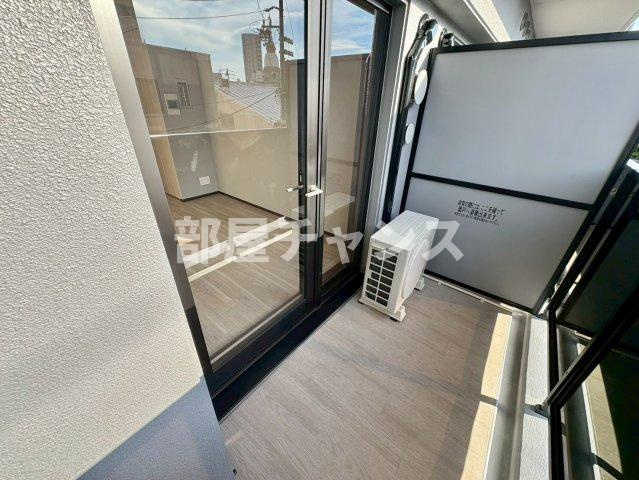 メイクスアート金山SOUTHのバルコニー