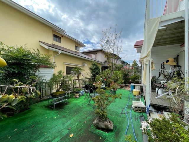 東金市日吉台５丁目　中古戸建の庭