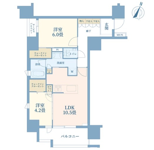 【間取り】 | ★仲介手数料無料★クリオ神田（リフォーム済み）