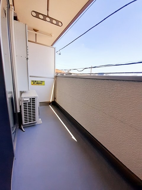 ブック　フィールドⅡのバルコニー