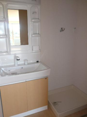 【洗面所】 | シンビー館Ⅰ棟 | 洗髪洗面化粧台