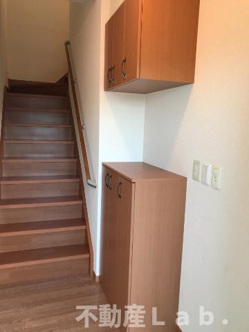 サンパステルの玄関|玄関先（靴箱）