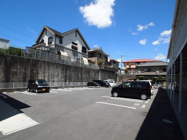 グリーンシャルマンの駐車場