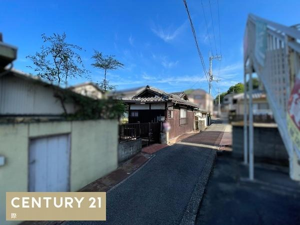 和歌山市大谷　土地の前面道路含む現地写真