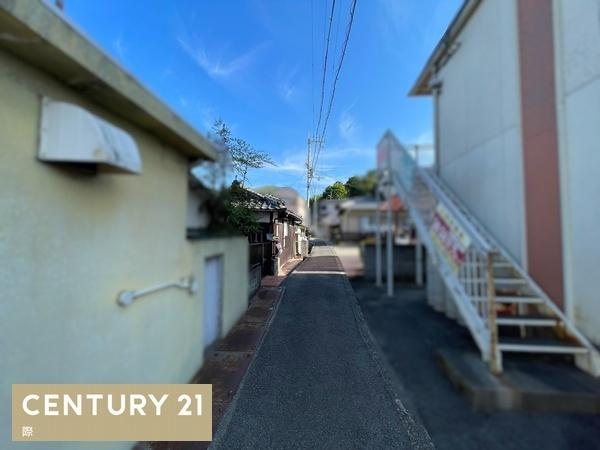 和歌山市大谷　土地の前面道路含む現地写真