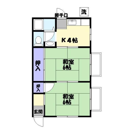 【間取り】 | ハウス稲文I