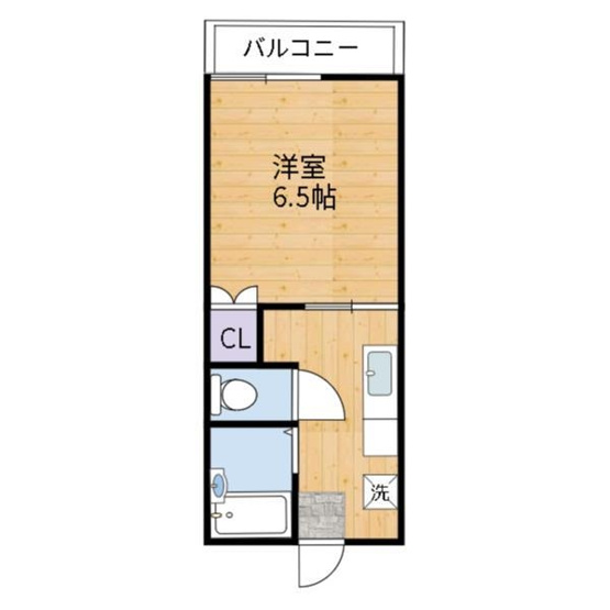 【間取り】 | ＡＩＡＩ　１Ｋハイツ