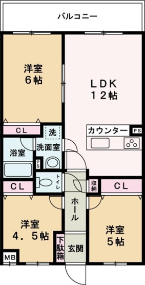 【間取り】 | アルコ・ラ・カーサ姫路土山