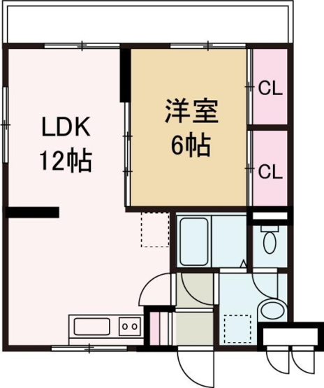 【間取り】 | ロイヤルメゾン白浜