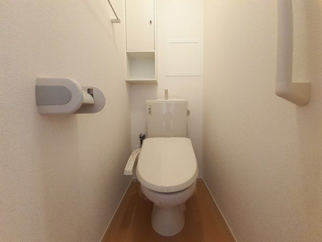 リン・デ・クリートのトイレ|ゆったりとした空間のトイレです